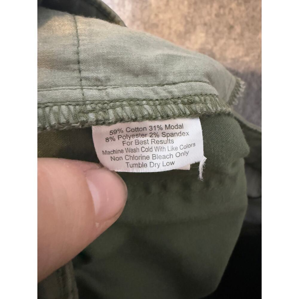 EUC Peter Millar Womens Size 4 Karlie Stretch Sateen Green Golf Pants - Picture 5 of 5